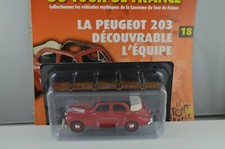 TOUR DE FRANCE. N°18 PEUGEOT 203 DECOUVRABLE L'EQUIPE