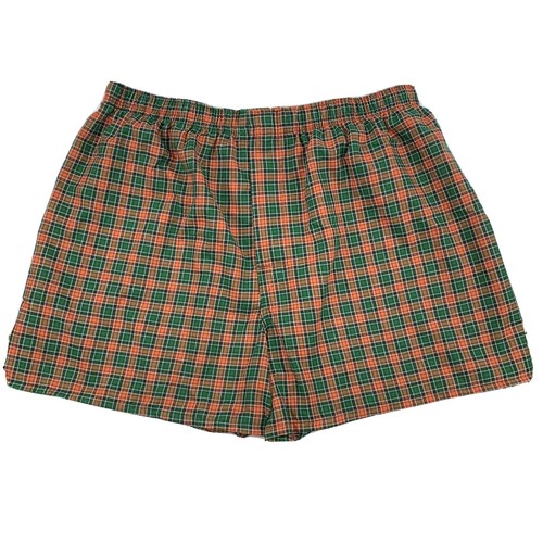 Hanes Comfort Flex Tartan Plaid Classic Boxer Shorts Cotton Blend Fly Front - Picture 5 of 15