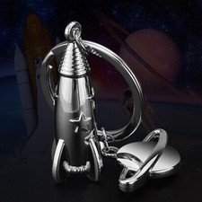 Rocket keychain pendant Spacecraft keychain Car keychain pendant