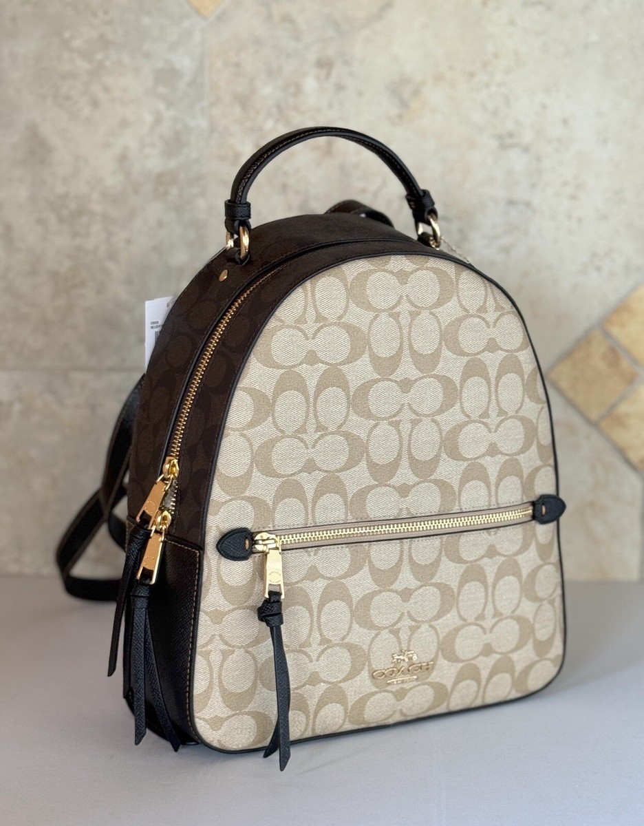 Coach Brand Backpack Black C2002 - Light Beige (C2002) for sale