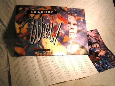 ERASURE   -   WILD ! ( LP ) !! 1.D-Pressung !! * NEAR MINT *