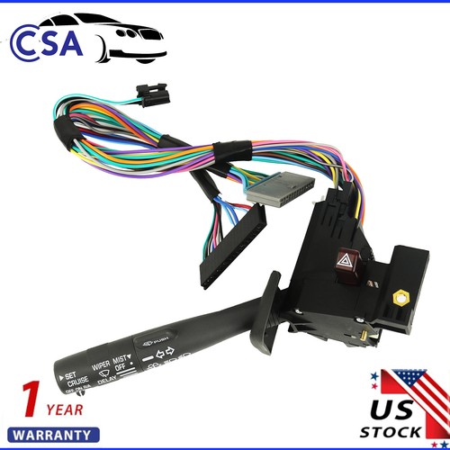 Wiper Switch Combo Switch For Chevrolet Tahoe Astro GMC Yukon Jimmy Safari DS698 - Picture 2 of 8