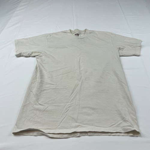 Kirkland Adult Mens L Large Off White T 