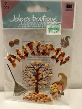 New Jolee's Boutique EK Success AUTUMN Fall Raking Leaves Scrapbooking Stickers