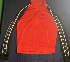 red nike swoosh track jacket