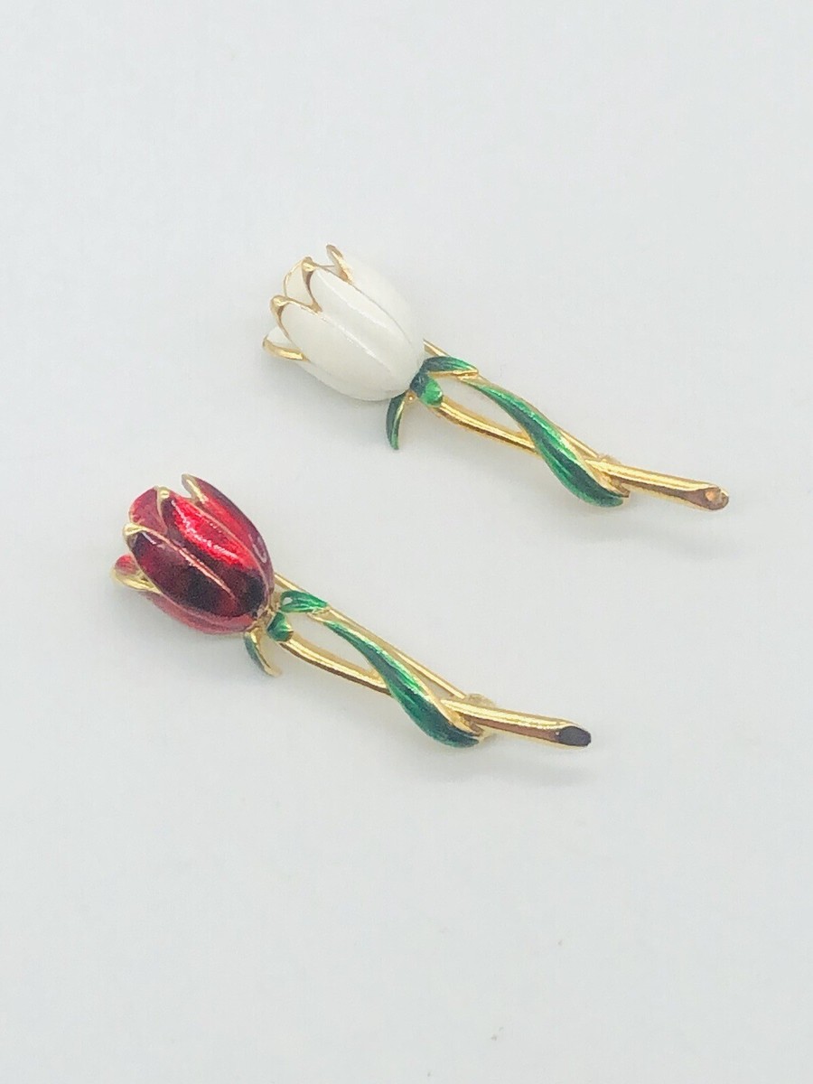 キャッツポウピンバッチ② Vintage Gold Tone & Silver Plated Brooch with Shoe by Kat's