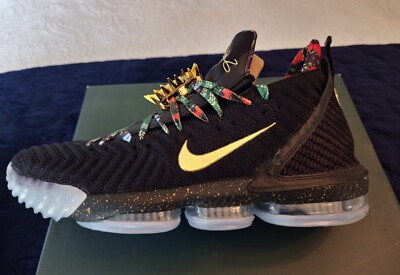 NIKE Lebron James XVI 16 KC Watch the Throne CI1518-001 Size