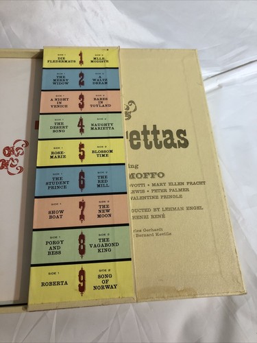 Treasury of Great Operettas Complete Album Records RCA Custom Press 40 Vinyl Lot - Picture 4 of 9