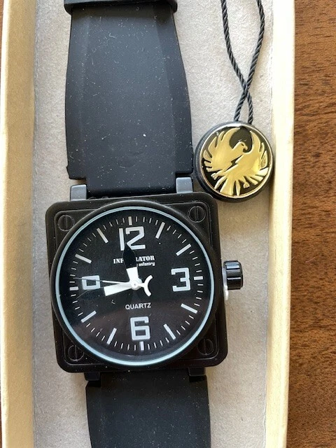 INFILTRATOR by INFANTRY Black Quartz Wristwatch Military Issue Revival New - image 2 of 4