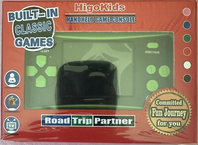 HigoKids Handheld Game for Portable Video Game Player Built-in 182 Classic Ga...