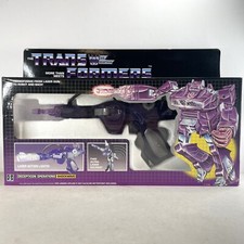 Transformers G1 Shockwave Shockblast Decepticon Transforming Figure Toy NEW BOX