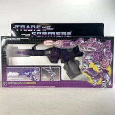 Transformers G1 Shockwave Shockblast Decepticon Transforming Figure Toy NEW BOX
