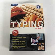 Perfect Typing Pro : Cosmi : Windows 98 SE/ME/2000/XP Software Sealed 2005