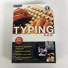 Perfect Typing Pro : Cosmi : Windows 98 SE/ME/2000/XP Software Sealed 2005