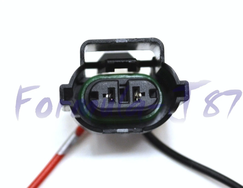 Wire Pigtail Female W H11 Two Harness Fog Light Bulb Repair Socket Connector Fit - Image 4 of 4