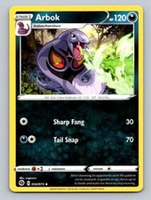 2020 Pokemon Card Champions Path Arbok 34/73
