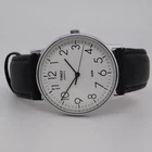 Vintage Timex LA CELL Genuine Leather Quartz Analog Men's Watch New Battery