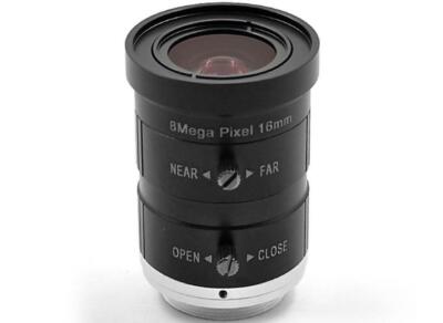 Camera Lens 8Mega Pixels FL 16MM F1.4 FOV 44.6°x33.6° C Mount 1'' Format #D9