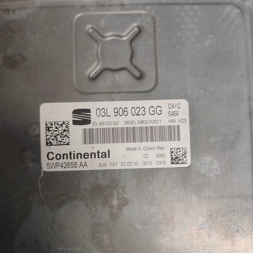 2010 SEAT ALTEA 1.6  ENGINE CONTROL UNIT ECU 03L906023GG #3 - Afbeelding 4 van 5