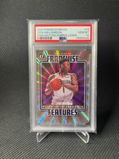 Panini Donruss Zion Williamson Franchise Features Purple Laser /15 PSA 10 Pop 1