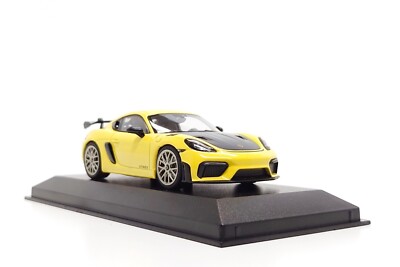 ミニチャンプス　ポルシェ 718 ケイマンGT4 1/43 ミニカー イエロー 楽天市場】ミニチャンプス 1/43 ポルシェ 718 ケイマン GT4