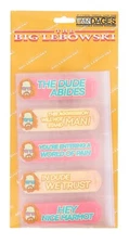 The Big Lebowski Fandages Collectible Fashion Bandages 25 Pieces