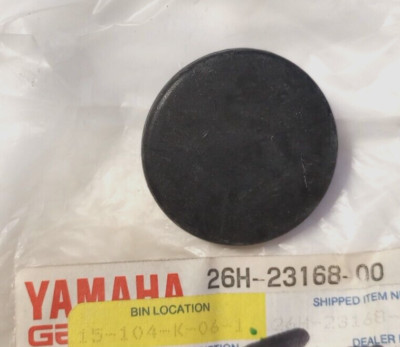 Yamaha XVZ12, XVZ13 Front Fork Cap NOS 26H-23168-00 (L-9321