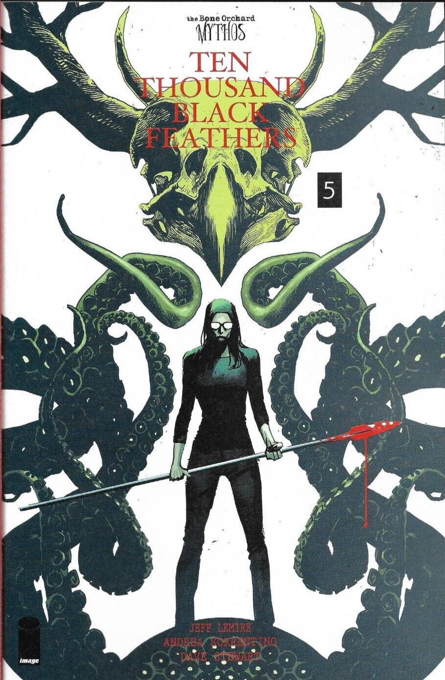 THE BONE ORCHARD MYTHOS - TEN THOUSAND BLACK FEATHERS #5 B - New (S)