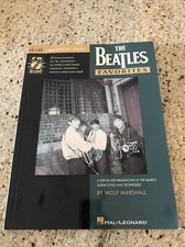 The Beatles Favorites Guitar Signature Series Sheet Music Hal Leonard CD  Book