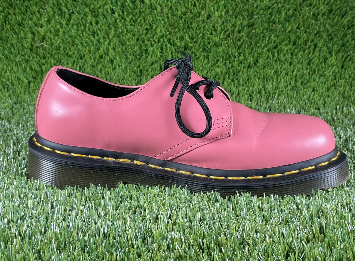 🔥Dr. Martens Pink 26072 Leather Low Sole Shoes Oxford