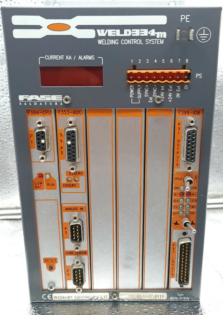 GF Welding Weld334m Resistance Welding Machine Control System