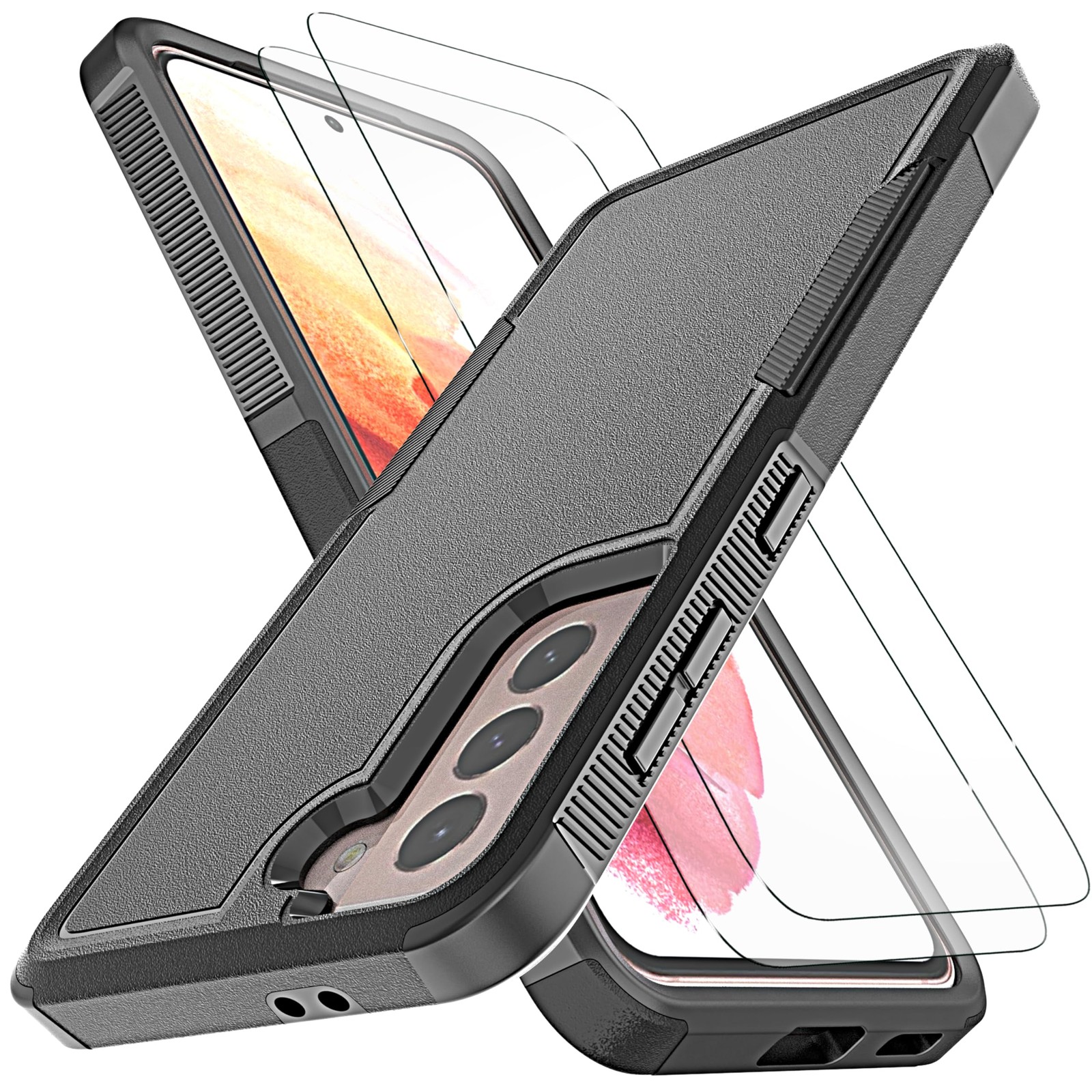 Funda Para Samsung Galaxy S21 5G 6.2" Case Carcasa Con Protector De Pantalla