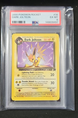 Dark Jolteon (Unlimited) graded PSA 6 for sale on eBay