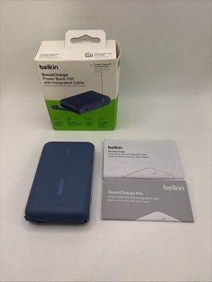 Belkin BoostCharge Power Bank Portable Powerbank 10000mAh mit Kabel