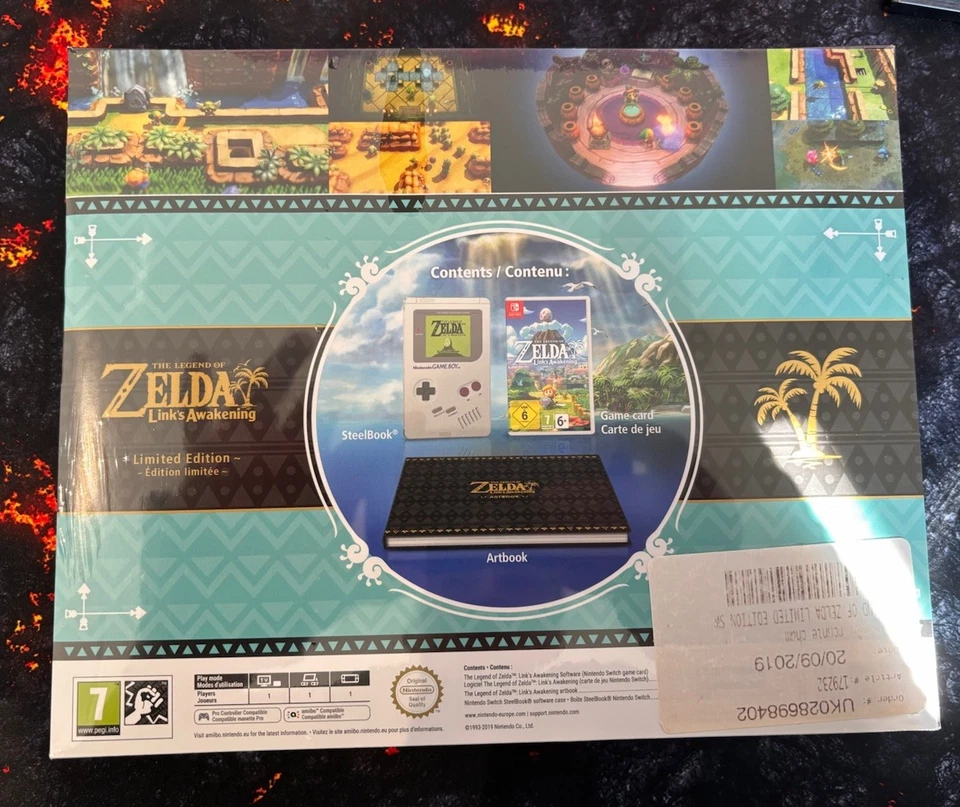 THE LEGEND OF ZELDA LINKS AWAKENING COLLECTORS LIMITED EDITION SWITCH SEALED - Image 2 of 2