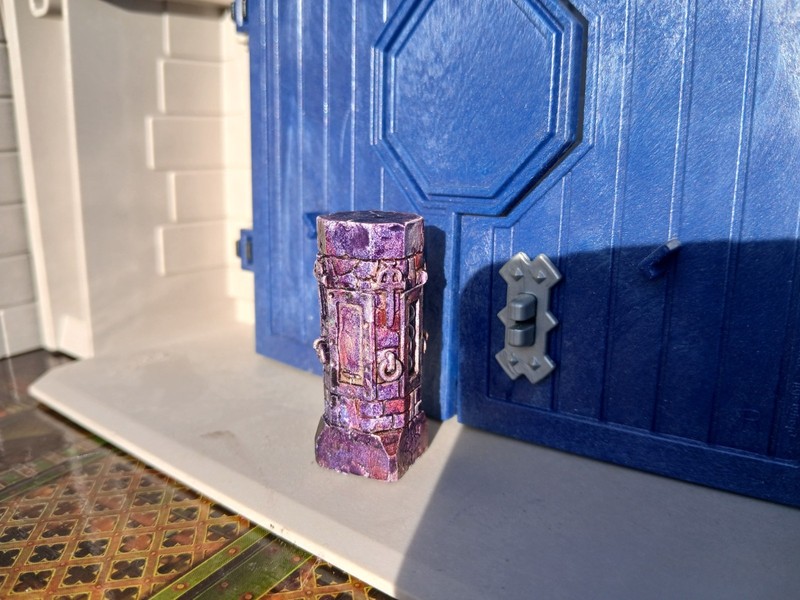 A Rare pro painted Warzone Cathedral 4111 internal walls pillar 4103 Hero Quest