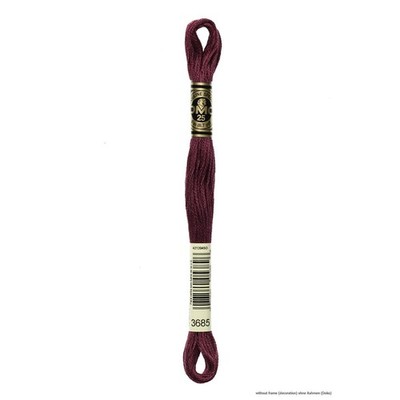 DMC Stickgarn Mouline Special 117MC -3685, 6-fädig, 8m