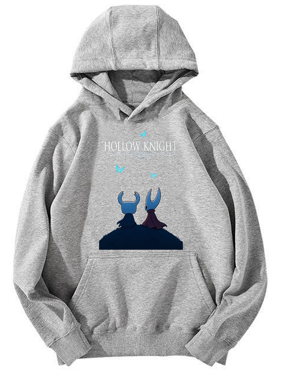 Hollow Knight Butterfly Duo Hoodie - Design Unisex Hooded Sweatshirt