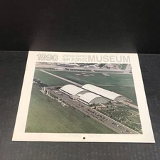 United States Air Force Museum Calendar  1990  Unused