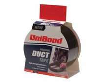 Unibond - Duct Tape Black 50mm x 50m - 1405198 / 1667761 0.29 per metre