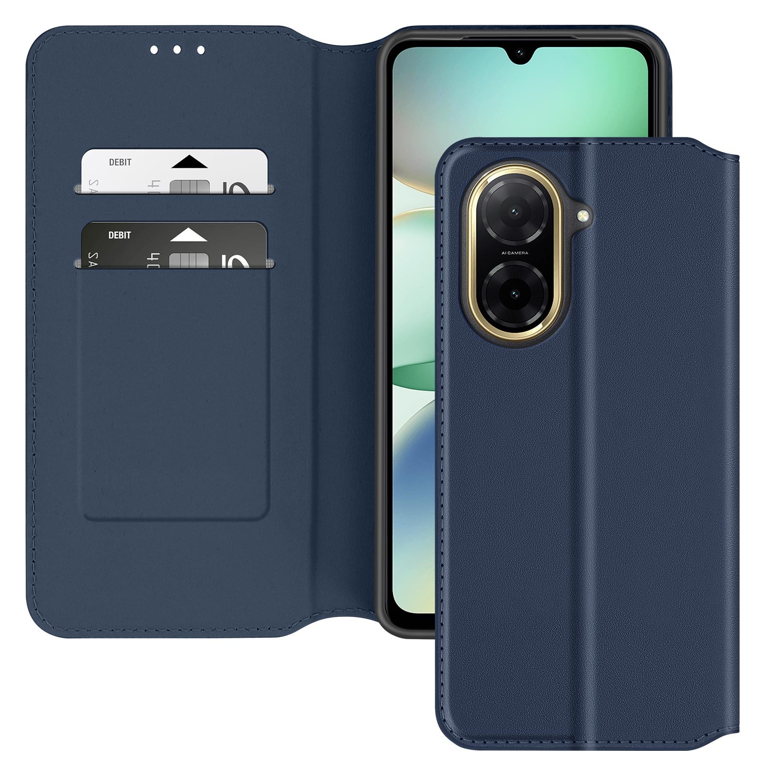 Protection Xiaomi Redmi A5 étui simili cuir avec porte-carte intégré