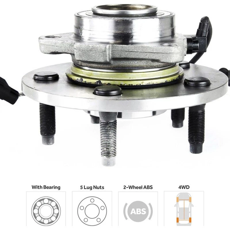 TrueDrive Wheel Hub For 2002-2005 Dodge Ram 1500 Foto 2 de 4