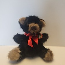 Mink teddy bear, "Rare Bear, Inc" 1982