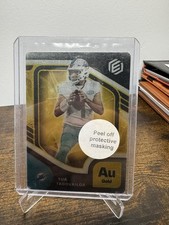 Panini 2021 Elements Tua Tagovailoa Miami Dolphins Gold #29 Serial Numbered /250