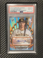 TAYLOR KOHLWEY 2024 Topps Big League OPENING ACT ROOKIE AUTO #OAA-TK Padres