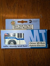 Munipals New York City Bus -MT Orion VII Hybrid-Electric 012101 Fits wood track