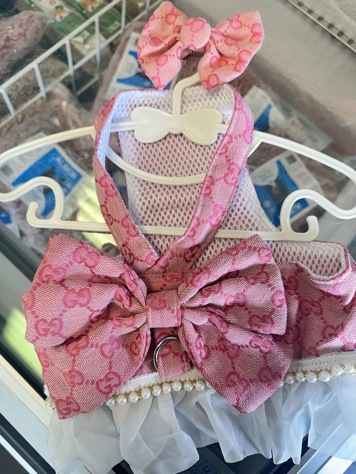 Robe harnais pour chien Gucci
