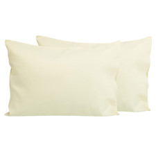 Microfiber Toddler Pillowcase Set of 2, 14x20 Small Pillow Cases Fits Baby Pillo