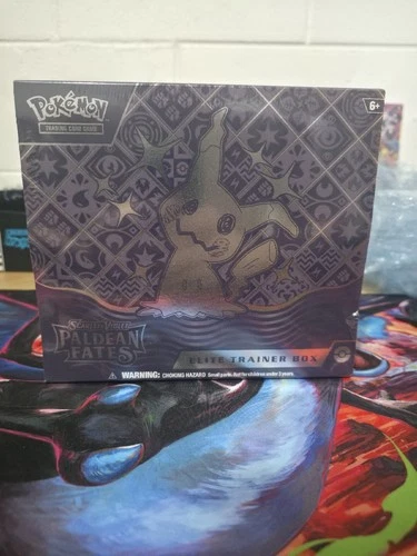 Pokemon TCG Paldean Fates Elite Trainer Box Sealed TEAR IN SEAL