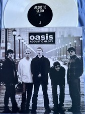Oasis ACOUSTIC GLORY WHITE COLOUR VINYL LP. New & Unplayed. Noel Liam Gallagher 